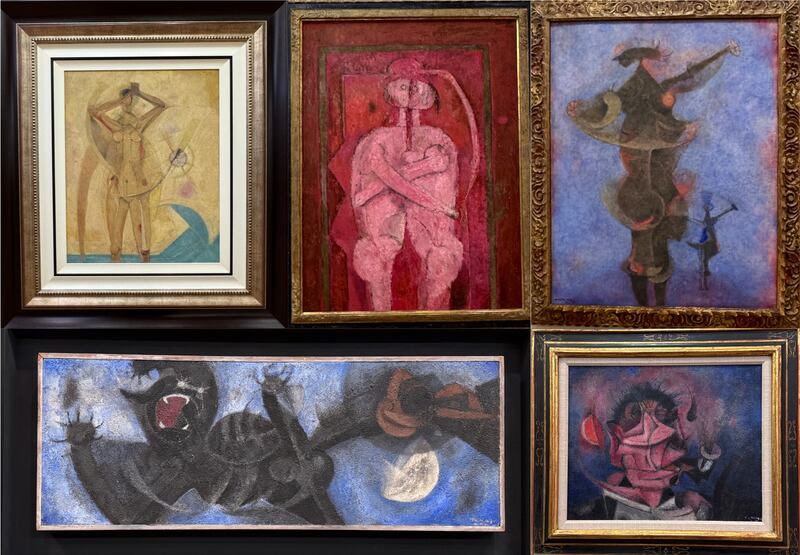 Exposición "Tamayo, Nieto, Toledo. Los años en París", obras de Rufino Tamayo