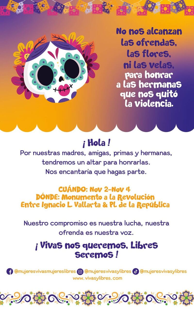 Donde ver las ofrendas de Día de Muertos en CDMS este 2023