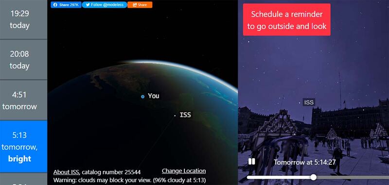 See A Satellite Tonight