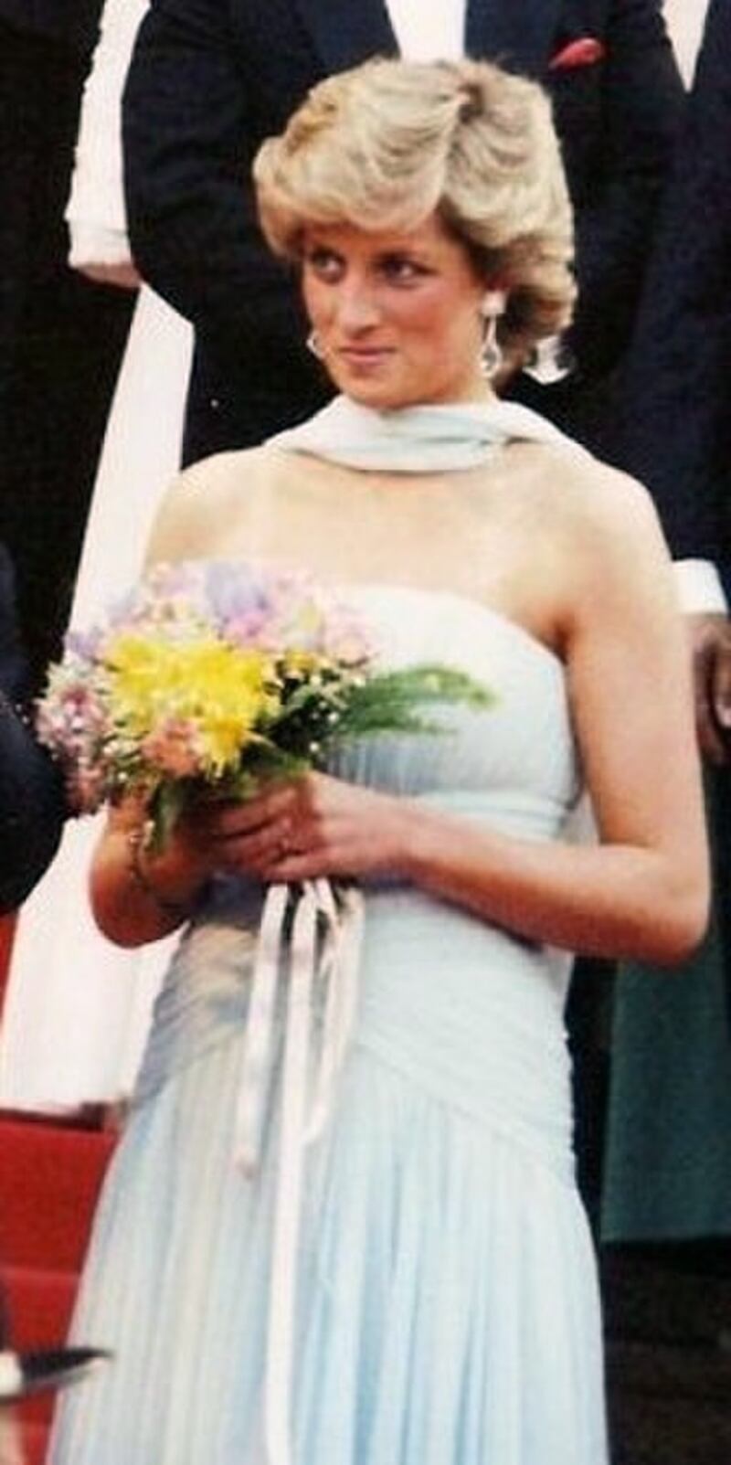 El vestido de encanto que la princesa Diana utilizó en Cannes