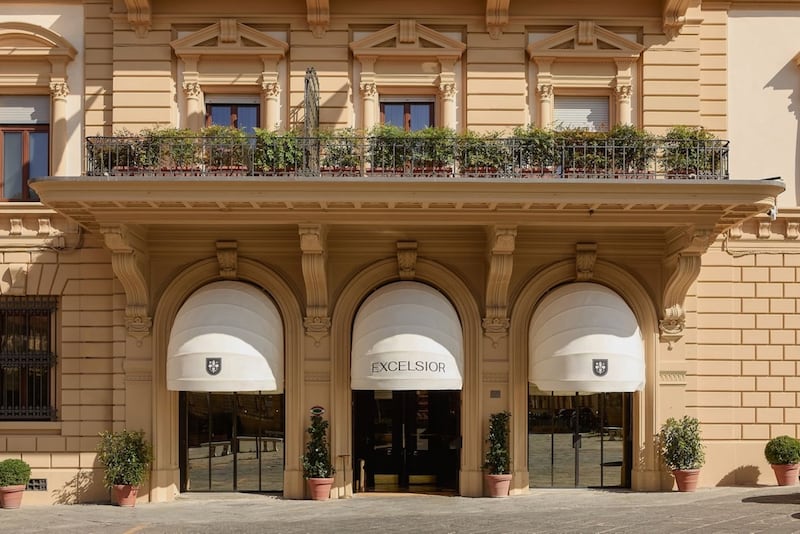 exterior del hotel The Excelsior, Florencia