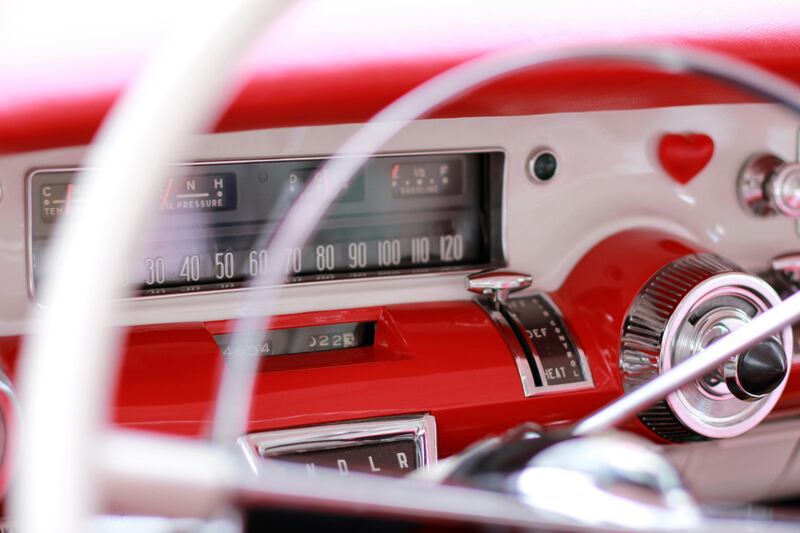 coches antiguos nostalgia interior