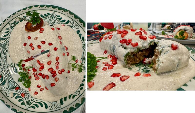 chile en nogada los panchos
