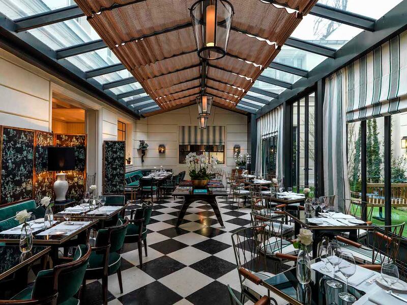 jk place paris hotel de lujo comedor