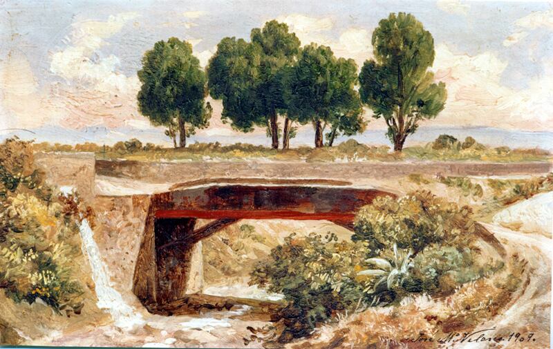 José María Velasco, Barranca del Muerto, 1909