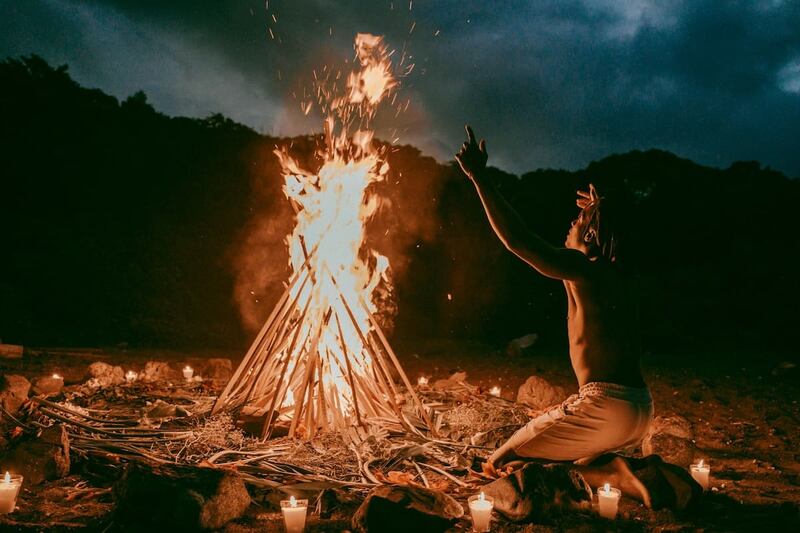 el fuego como elemento purificador