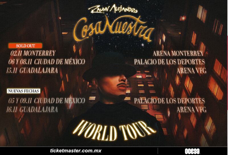Zoé, Alejandro Sanz y ortos artistas anuncian más conciertos en México