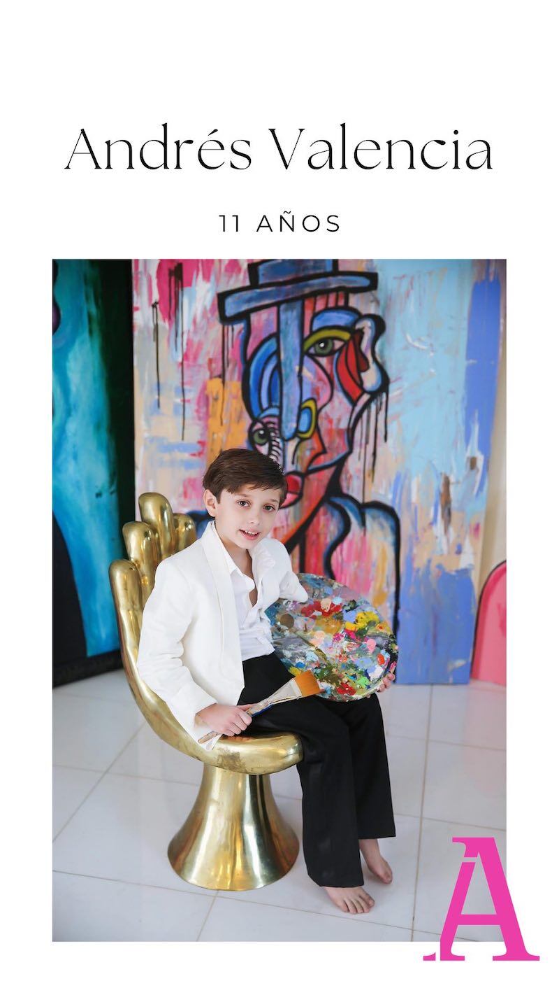 andres valencia niño artista