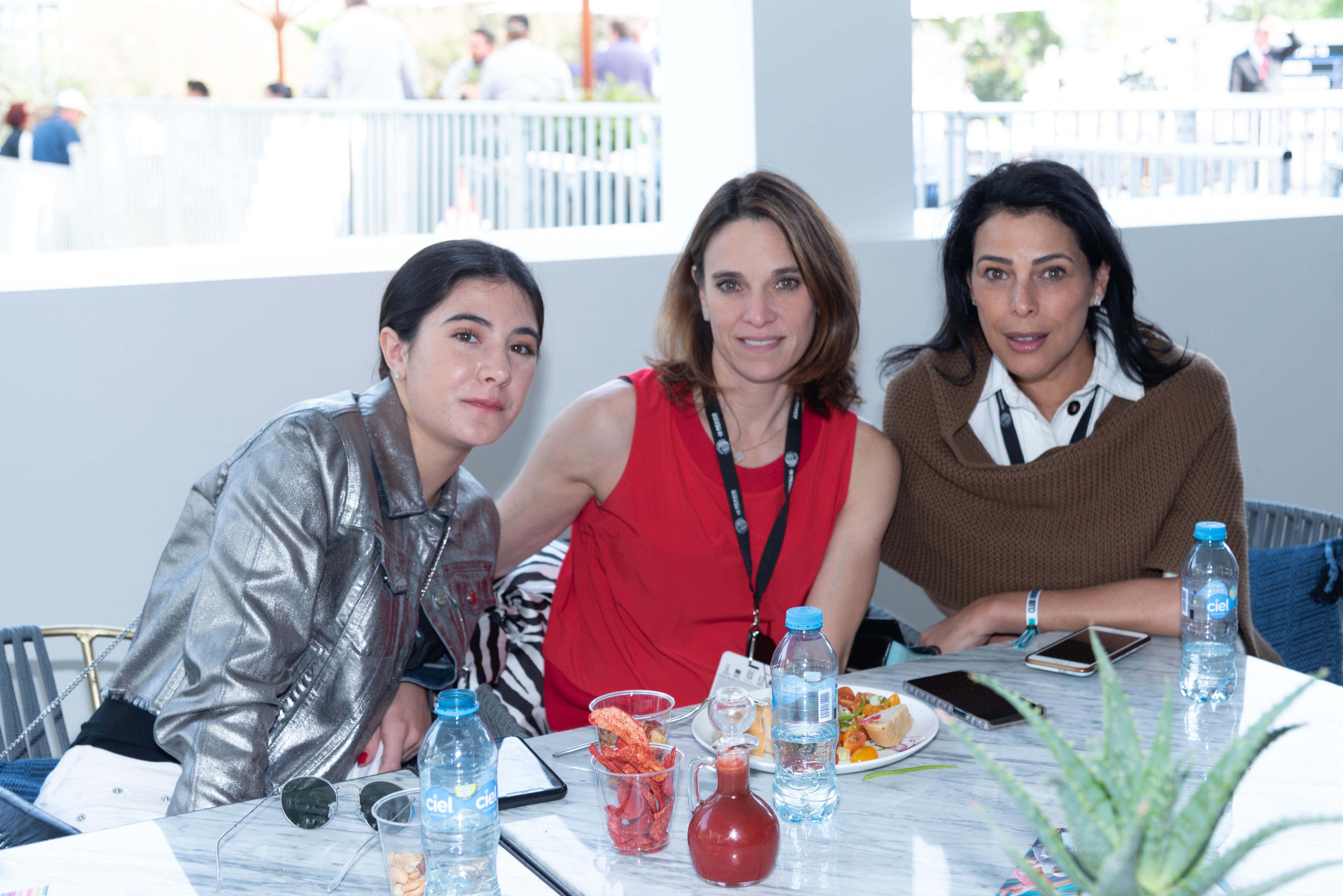 Daniela Conde, Karen Sánchez y Martha Jiménez