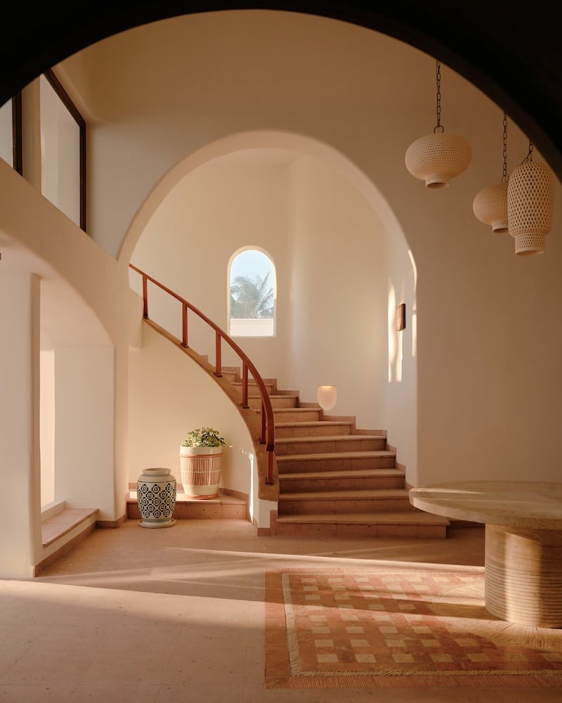 interior del hotel maroma en riviera maya, rediseñado por Tara Bernerd.