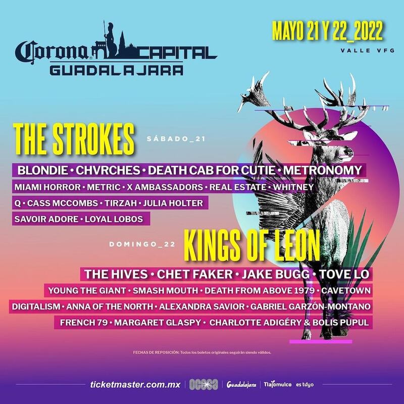 cartel corona capital guadlajara 2022