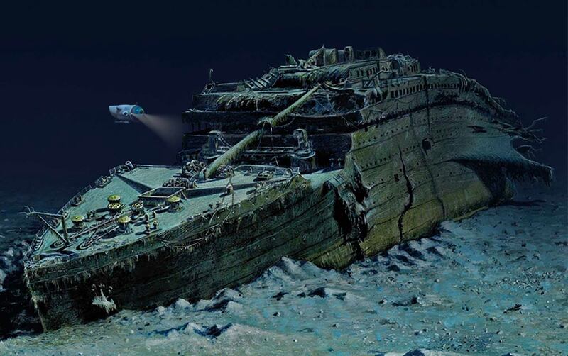 Así es el submarino que te lleva a visitar el Titanic