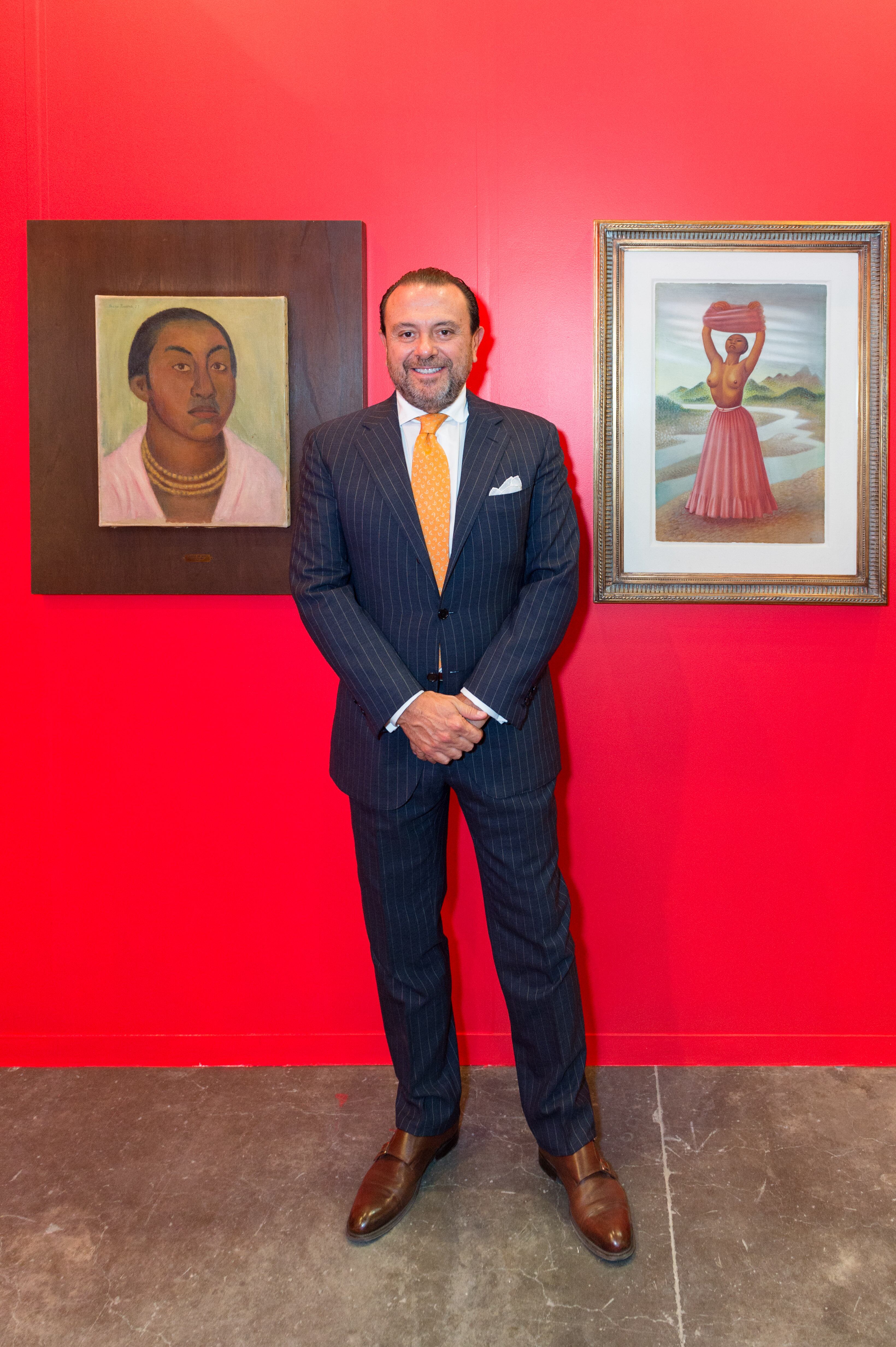 El galerista Enrique Guerrero