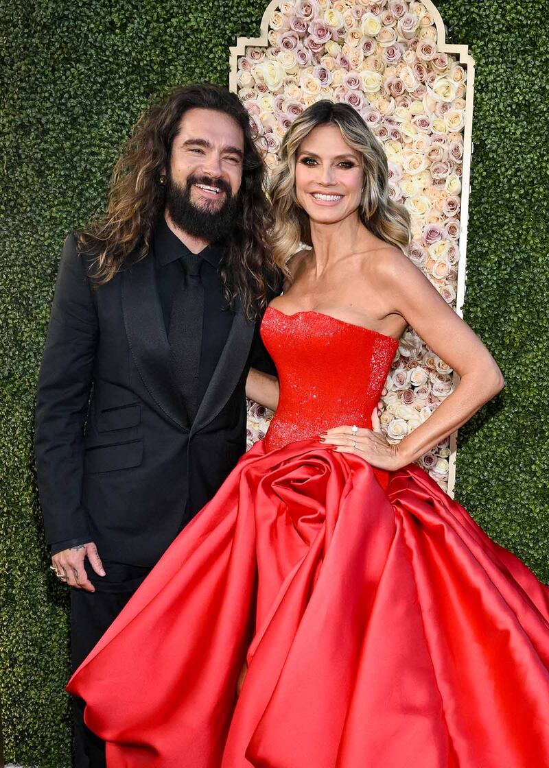 Tom Kaulitz y Heidi Klum