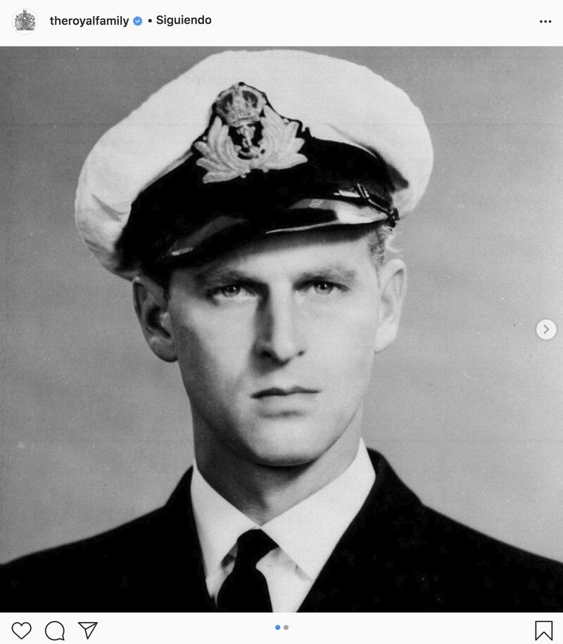 Príncipe Felipe joven