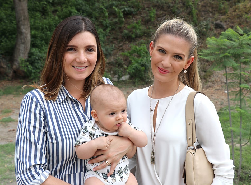 Mariana Nosti con Julio y Mariee Andree Zimmermann