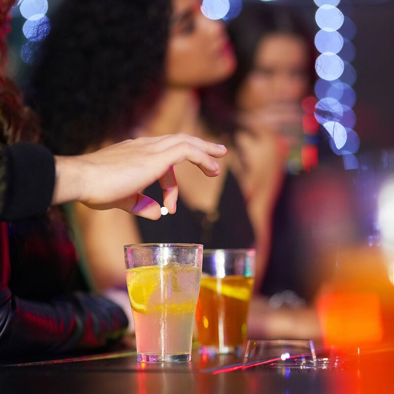 Drogas en las bebidas