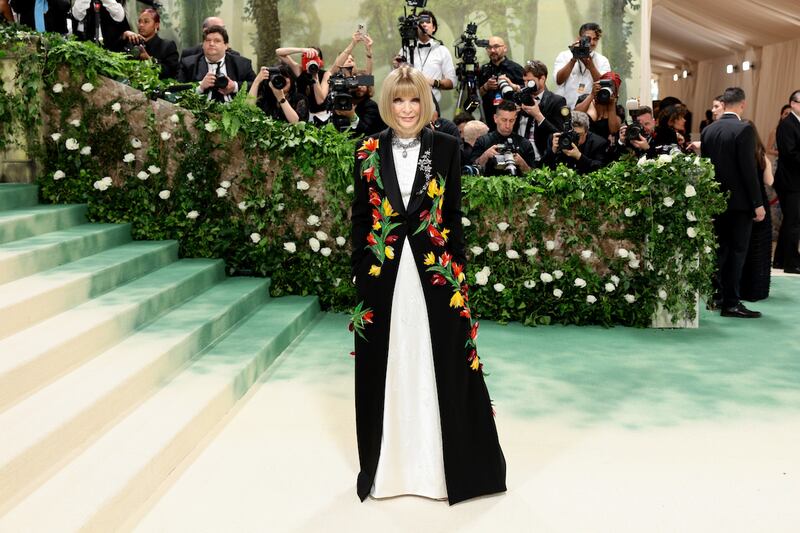 met gala 2024 look anna wintour