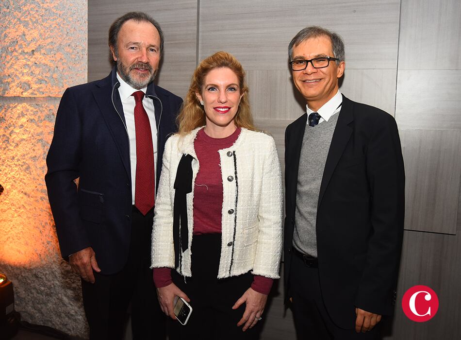 José Ignacio Suárez, Ninfa Salinas y Pablo Boullosa
