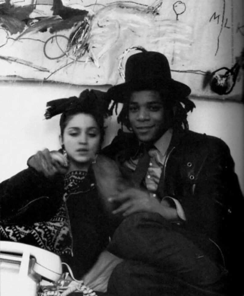 Madonna y Basquiat, arte