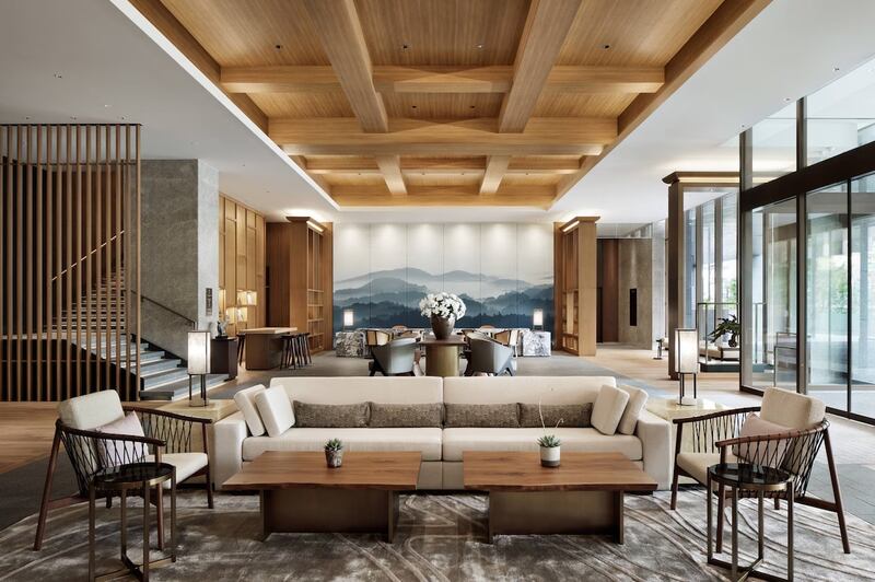 jw marriott nara lobby de entrada