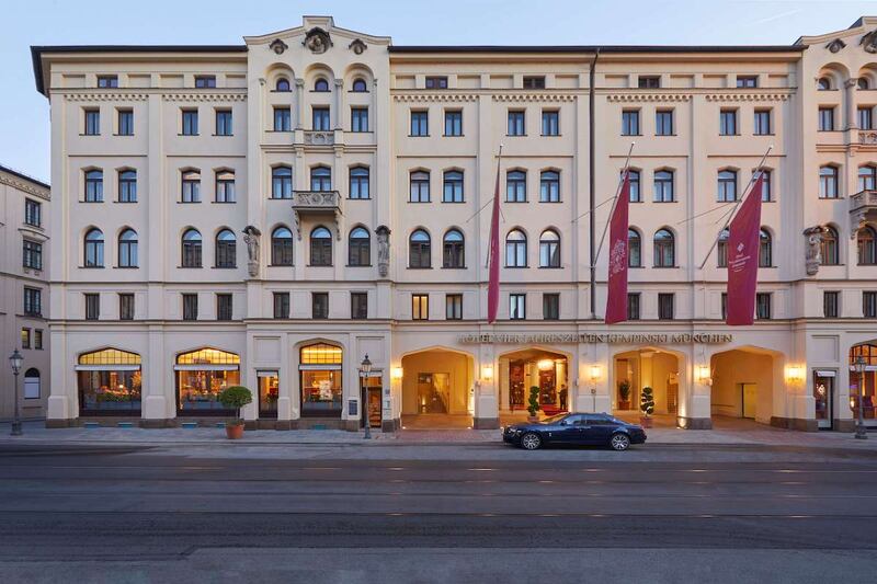 Hotel Vier Jahreszeiten Kempinski Munich por fuera