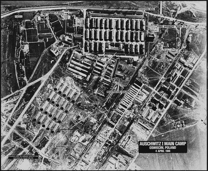 auschwitz vista aerea