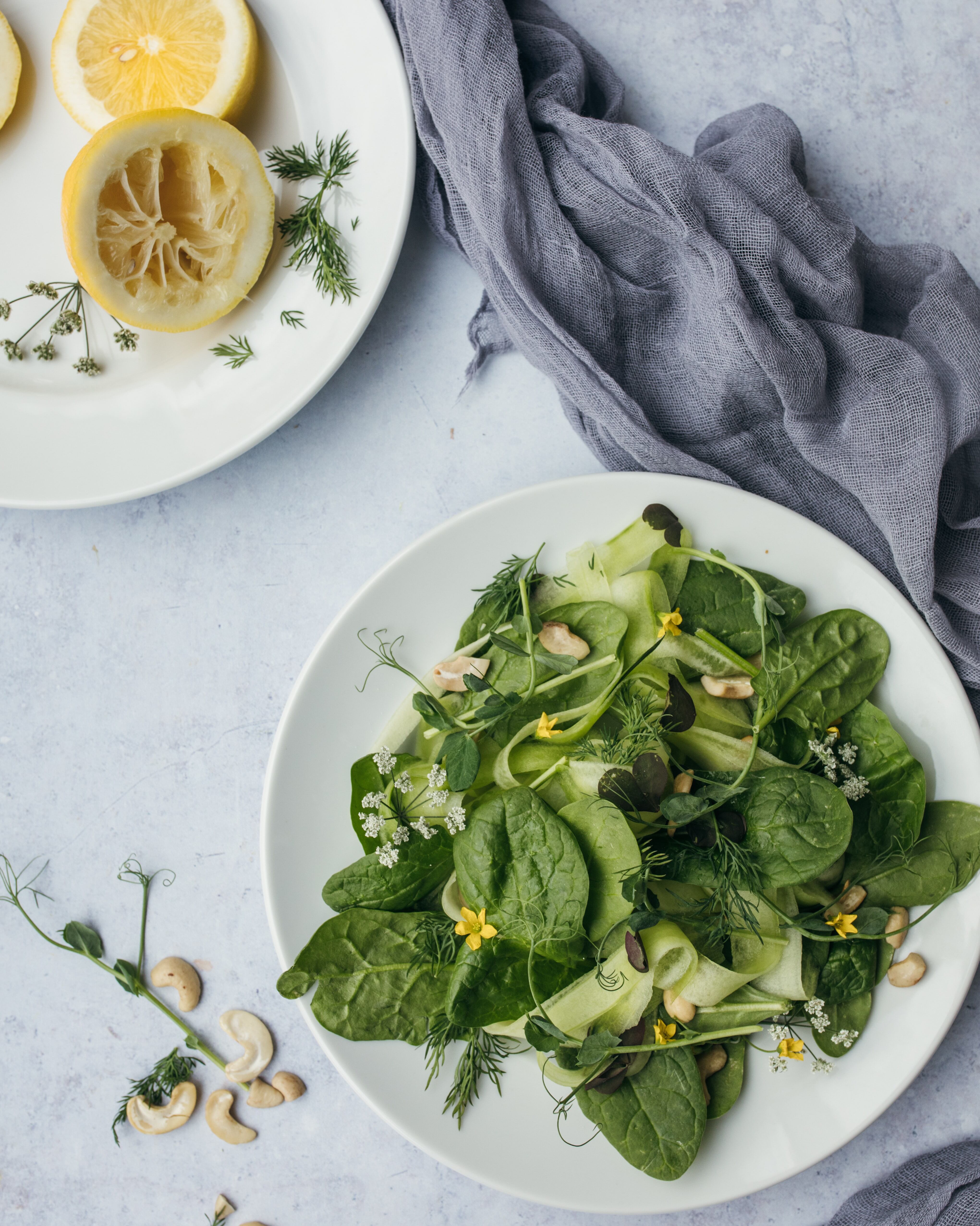 Evitar las proteínas. Para mantener un equilibrio en la alimentación, en las ensaladas se deben combinar  verduras, proteínas y un poco de carbohidrato. Así que comer solo las verduras podría ser un alimento poco completo.