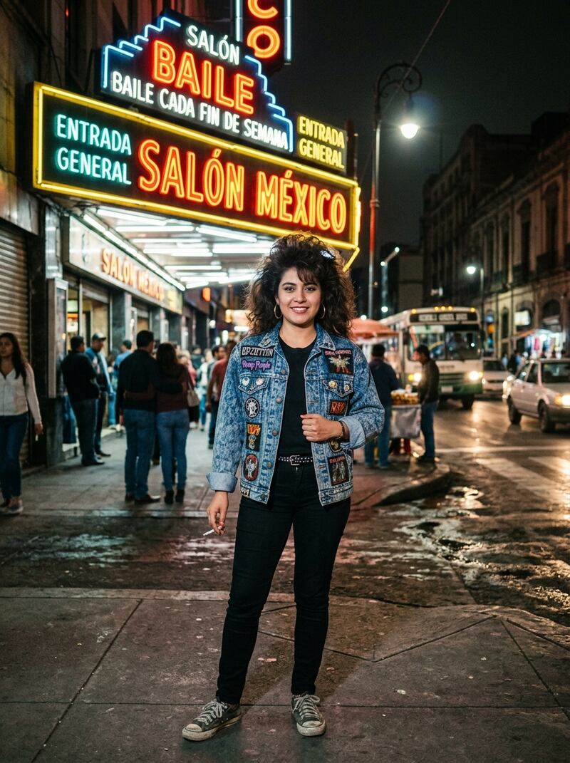 Tu foto en el México de los 80