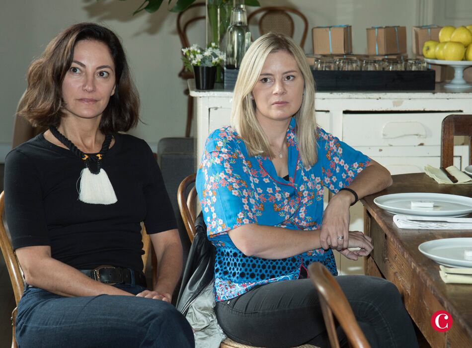 Sandra Chollet y Anna Preston