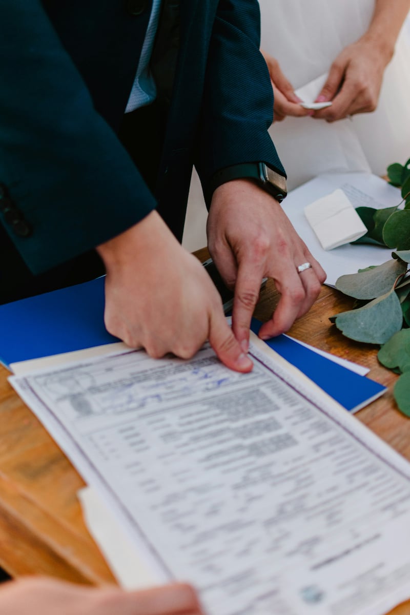 Acta de matrimonio