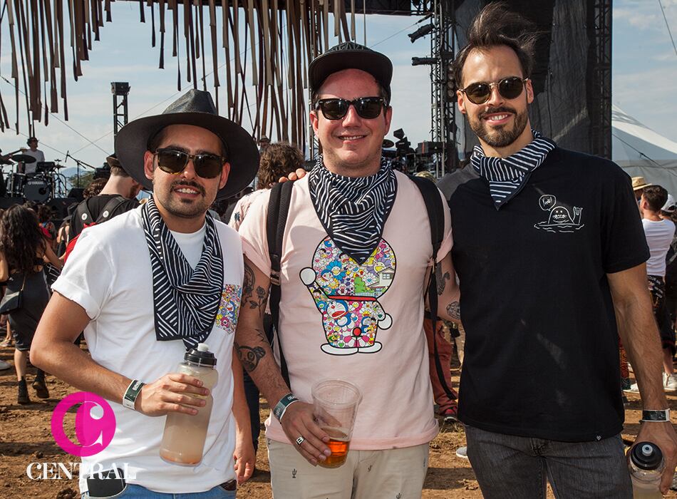 Jos Rubio, Andrés Lebrija y Carlos Verastegui