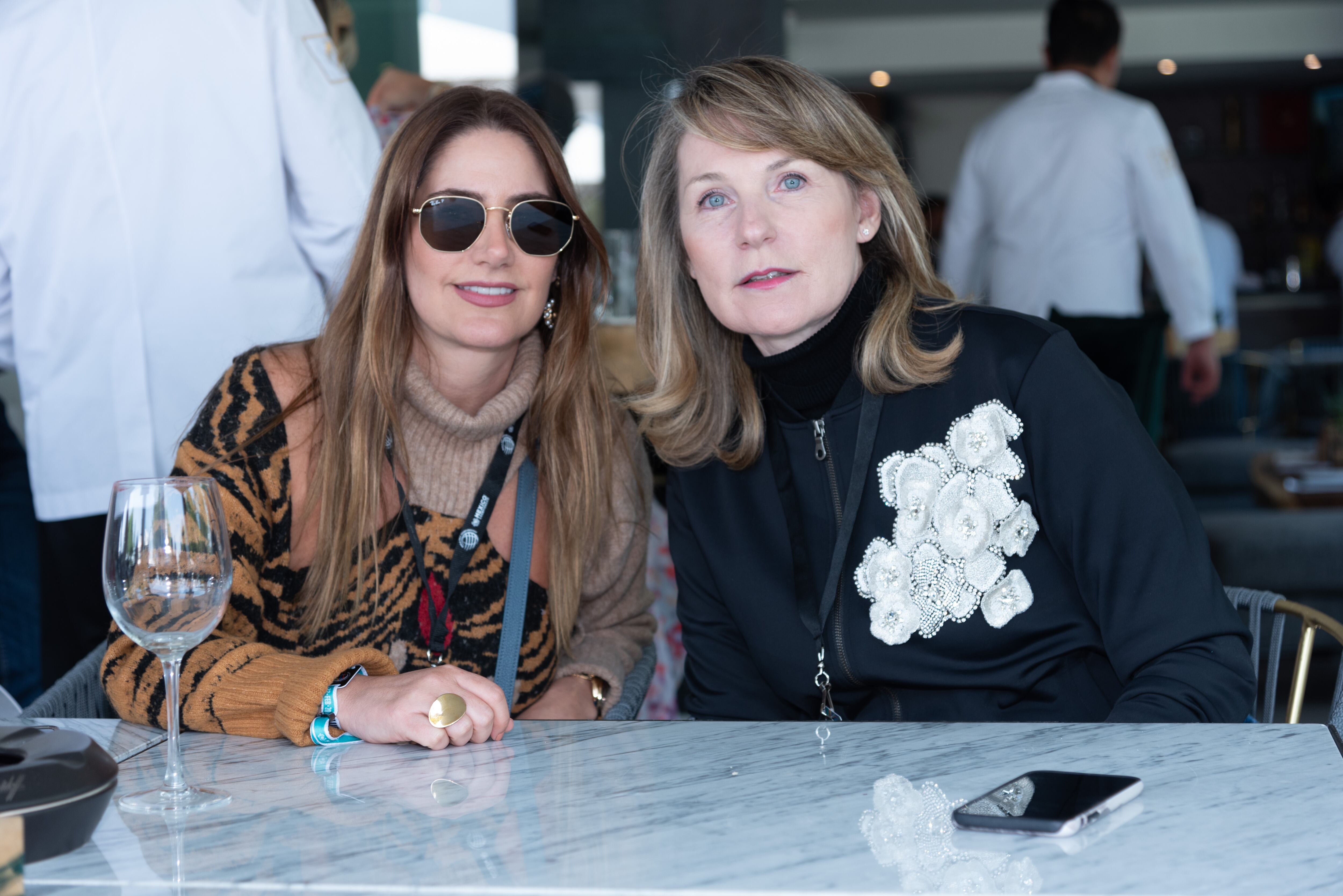 Adriana Ibarra de Bremer y Alejandra Hinojosa