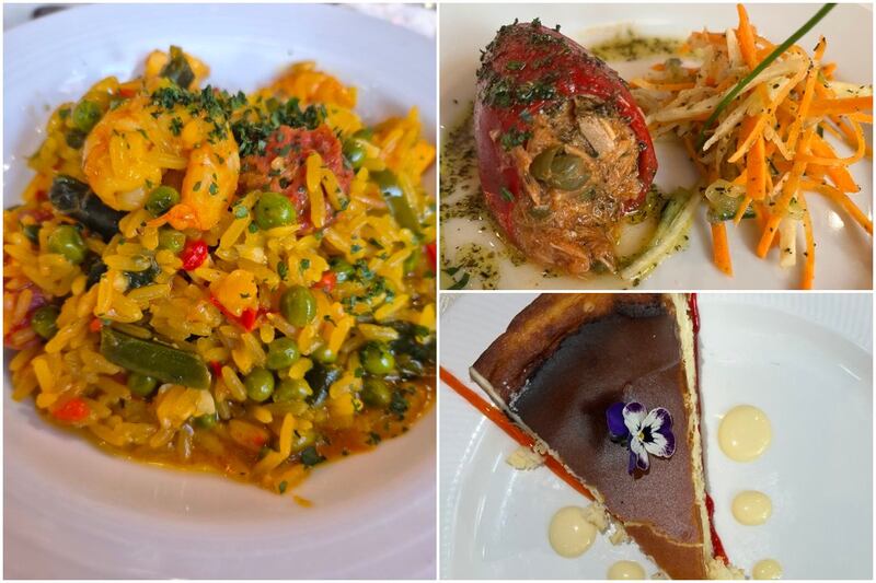 Menú del Festival de España en Hacienda de los Morales