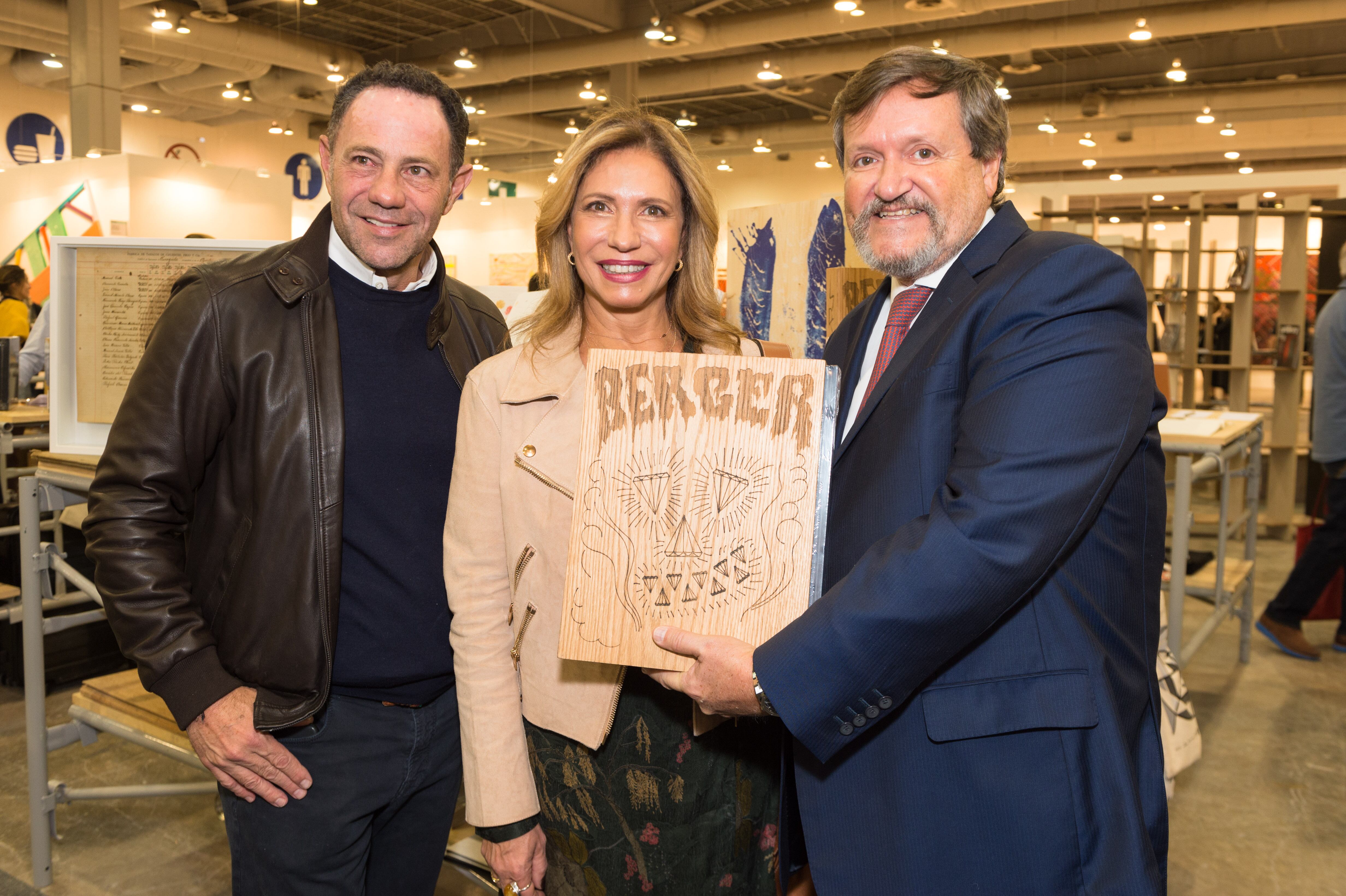 Sergio Berger, Maribe Lancioni y José Maria Zas