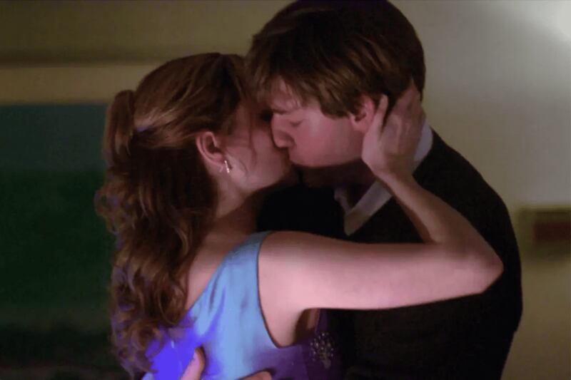 mejores besos de la historia the office