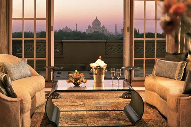hoteles de lujo Oberoi Amarvilas