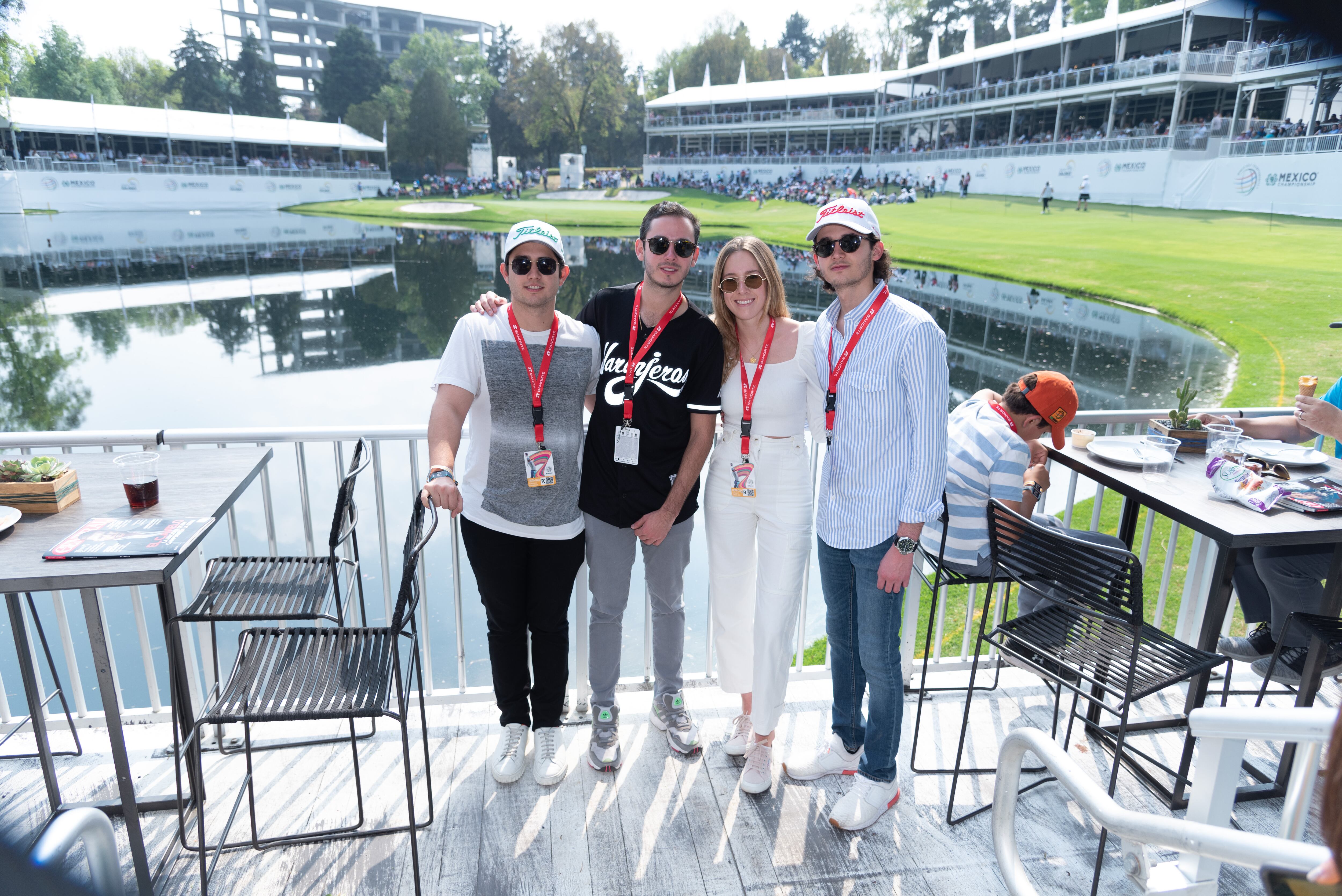 José Juan, Jorge Kuri, Montserrat González y Nico Reinoso