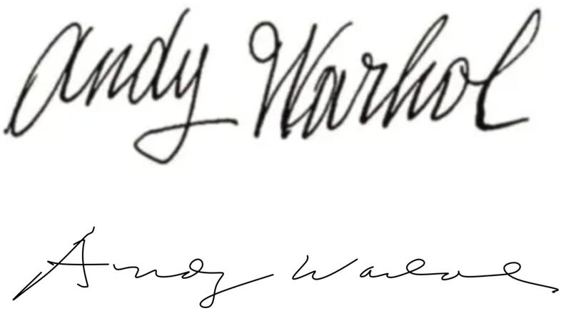 ¿Cómo identificar piezas originales de Andy Warhol?
