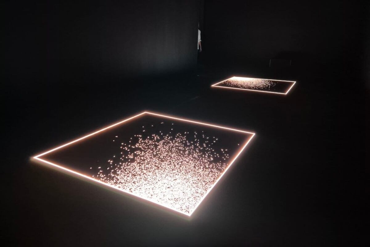 Irregular, una instalación audiovisual interactiva